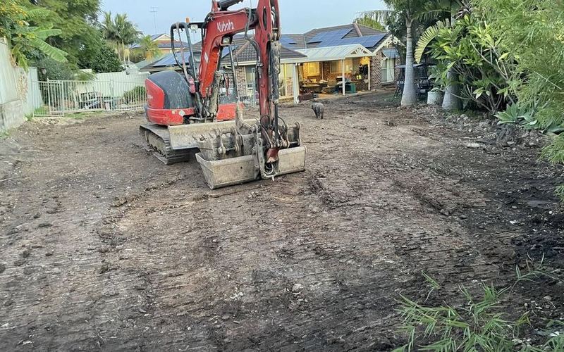 Pool removal complete Townsville — site cleared, backfilled and levelled ready for landscaping